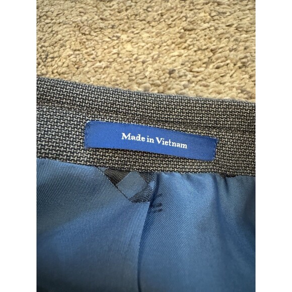 Vince Camuto Men’s‎ Size 38R Stretch Suit Jacket Blazer Gray Grey - Picture 11 of 11